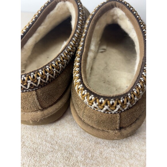 UGG K-Tasman II  Slipper big  Kids Sz 4 CHESTNUT 1019066k - Picture 10 of 13